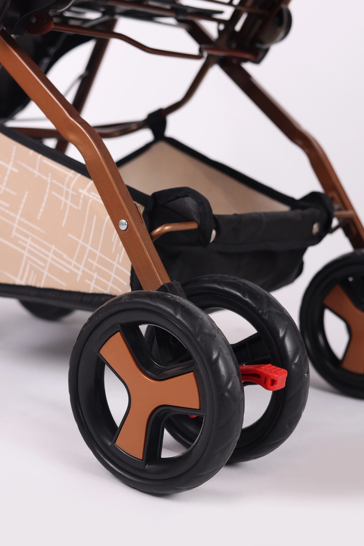 Dual%20Comfort%20Line%20Çift%20Yönlü%20Bebek%20Arabası%20Bej-Gold