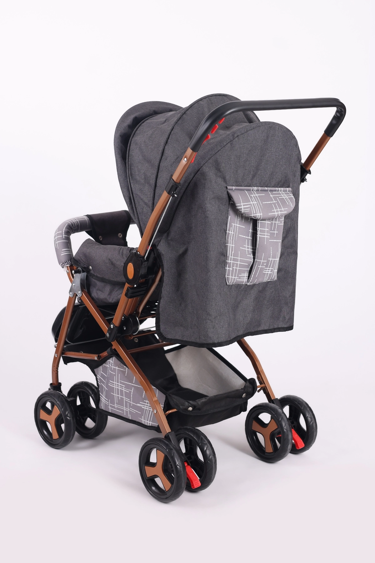 Dual%20Comfort%20Line%20Çift%20Yönlü%20Bebek%20Arabası%20Gri-Gold