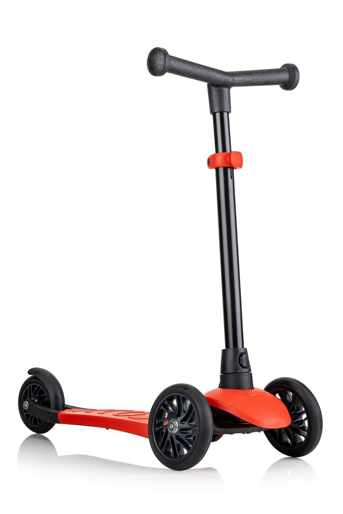 VaVbaby%203%20Tekerli%20Yükseklik%20Ayarlı%20Ziply%20Scooter%20Kırmızı