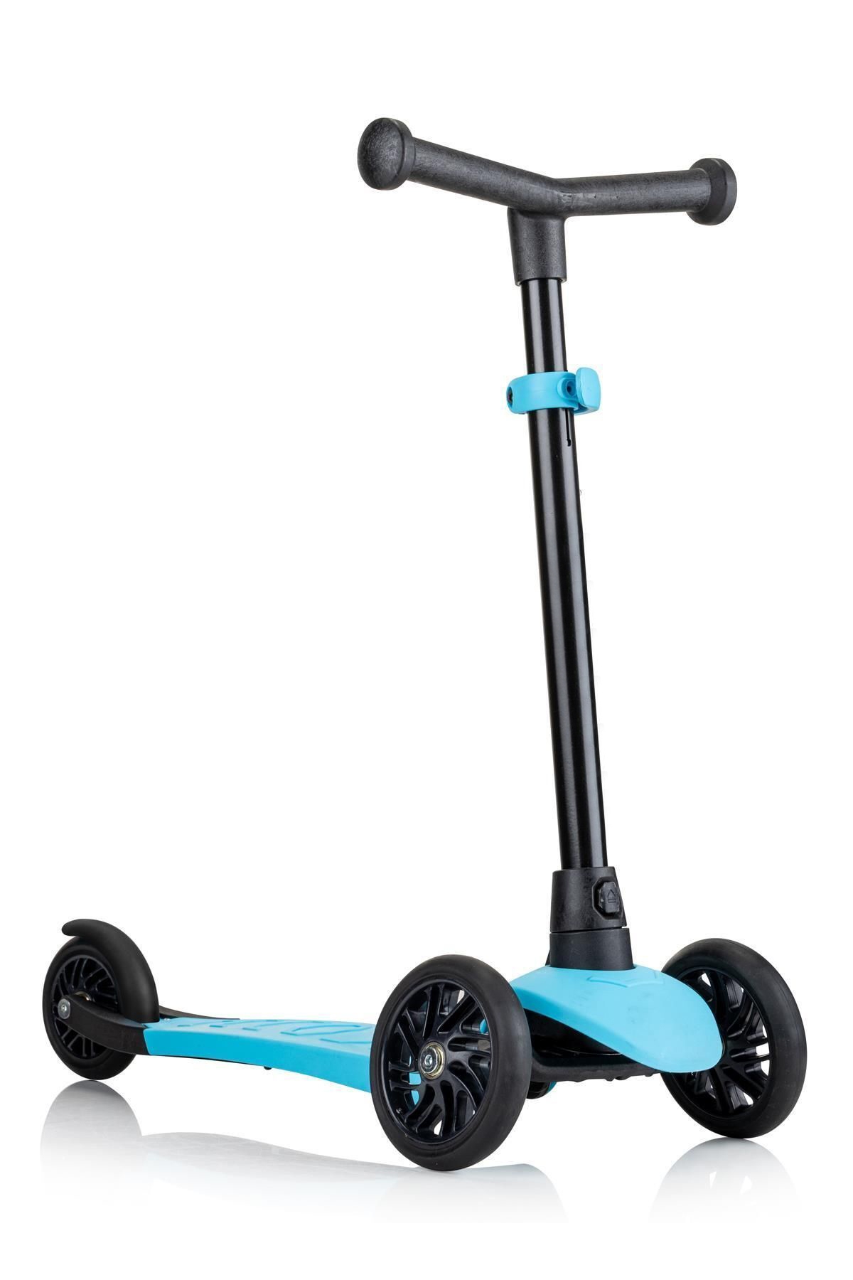 VaVbaby%203%20Tekerli%20Yükseklik%20Ayarlı%20Ziply%20Scooter%20Mavi