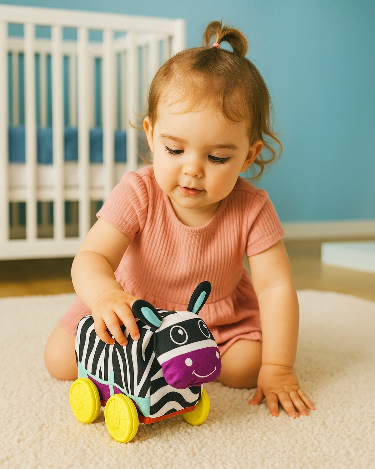 Sevimli%20Zebra%20Figürlü%20Peluş%20Araba%20-%20İlk%20Adım%20Eğitici%20Oyuncak