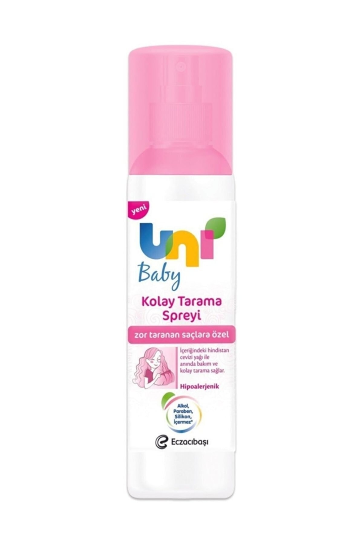Uni%20Baby%20Zor%20Taranan%20Saçlara%20Özel%20Kolay%20Saç%20Tarama%20Spreyi%20200ml