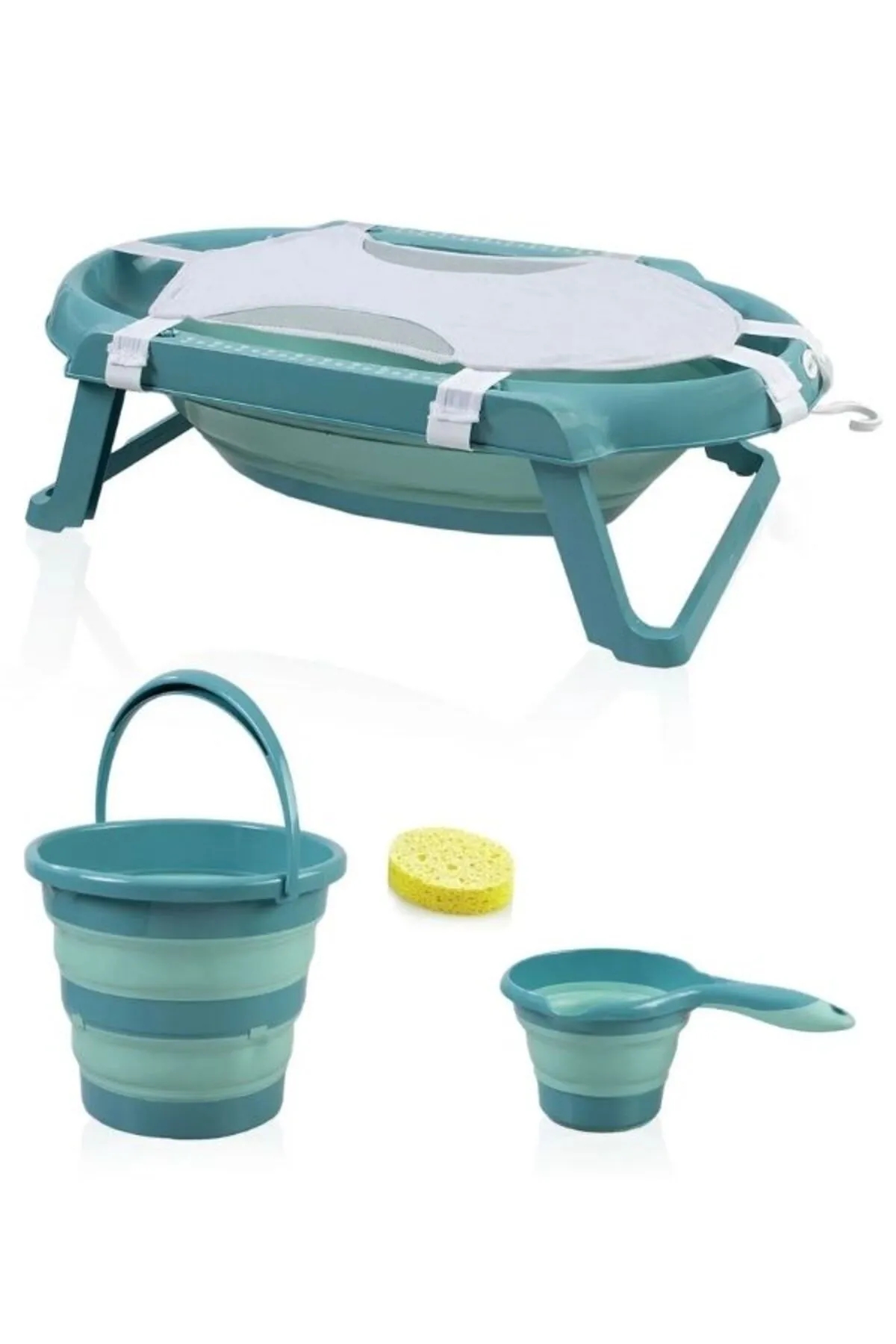 Babyjem%205’li%20Katlanır%20Banyo%20Seti%20Mavi