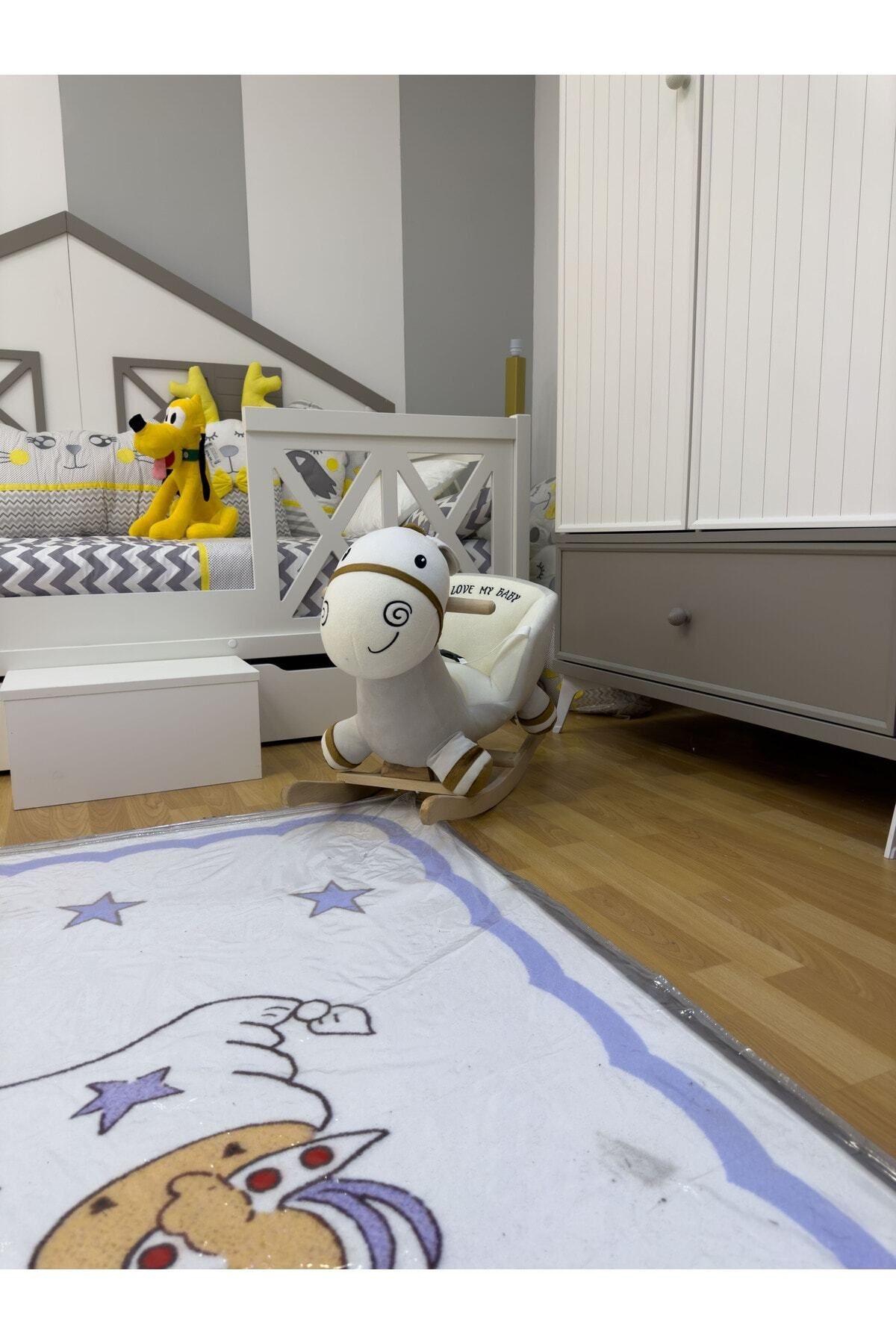 VaVbaby%20Sallanan%20At%20Ahşap%20Peluş%20Yumuşak%20-%20Eşek%20Gri