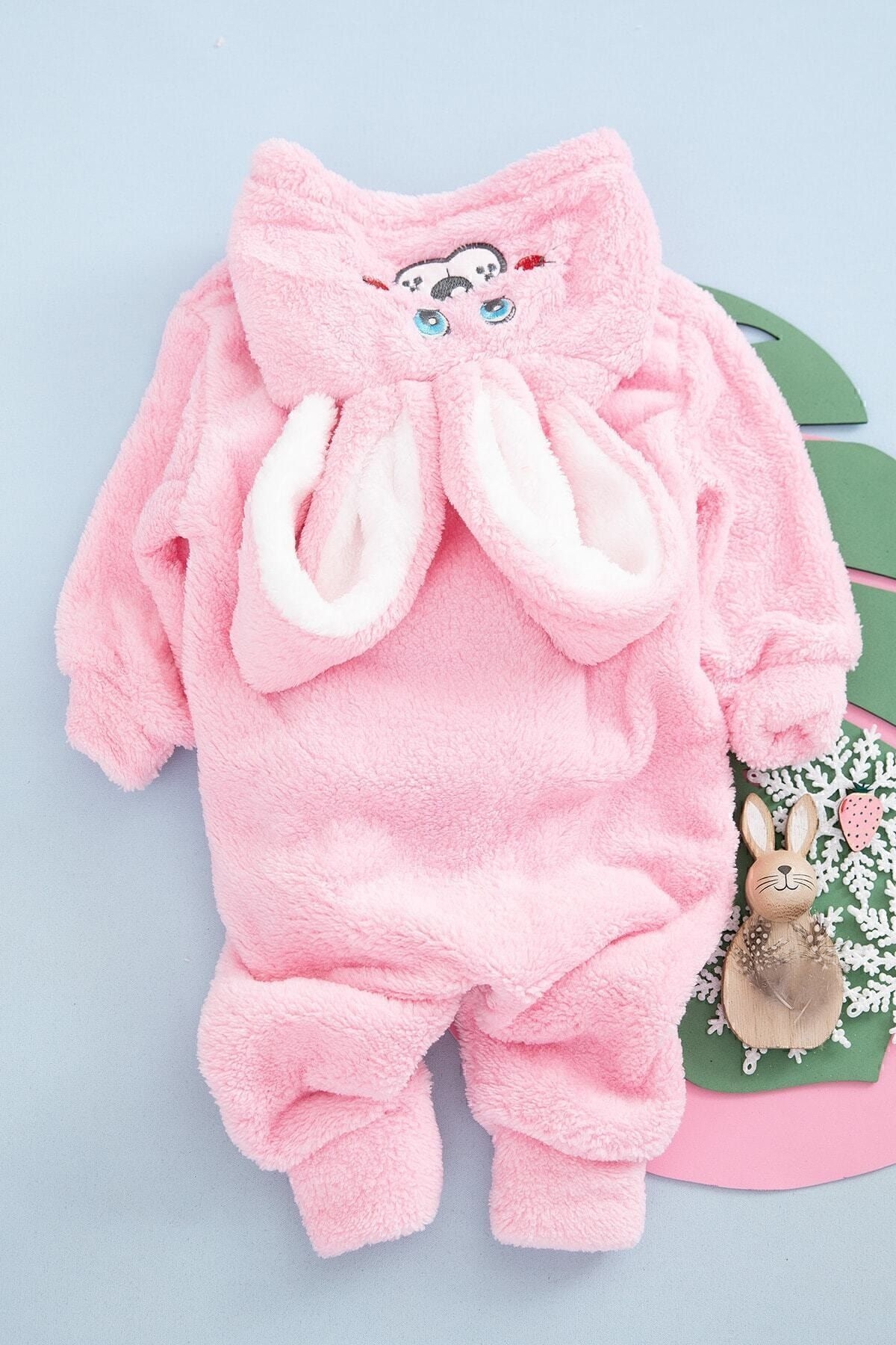 Welsoft%20Unisex%20Fermuarlı%20Peluş%20Kışlık%20Bebek%20Uyku%20Tulumu%20Çocuk%20Tulumu%20ve%20Kostümü%20Tavşan