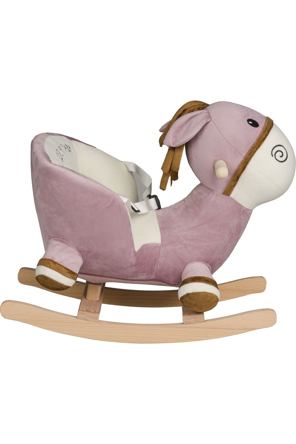 VaVbaby%20Sallanan%20At%20Ahşap%20Peluş%20Yumuşak%20-%20Eşek%20Pembe