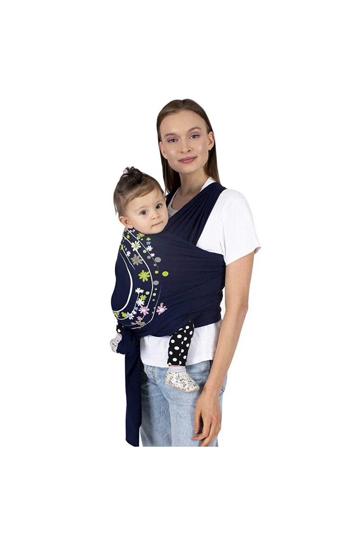 Sevi%20Bebe%20Bebek%20Taşıma%20Şalı%20Sling%20Lacivert