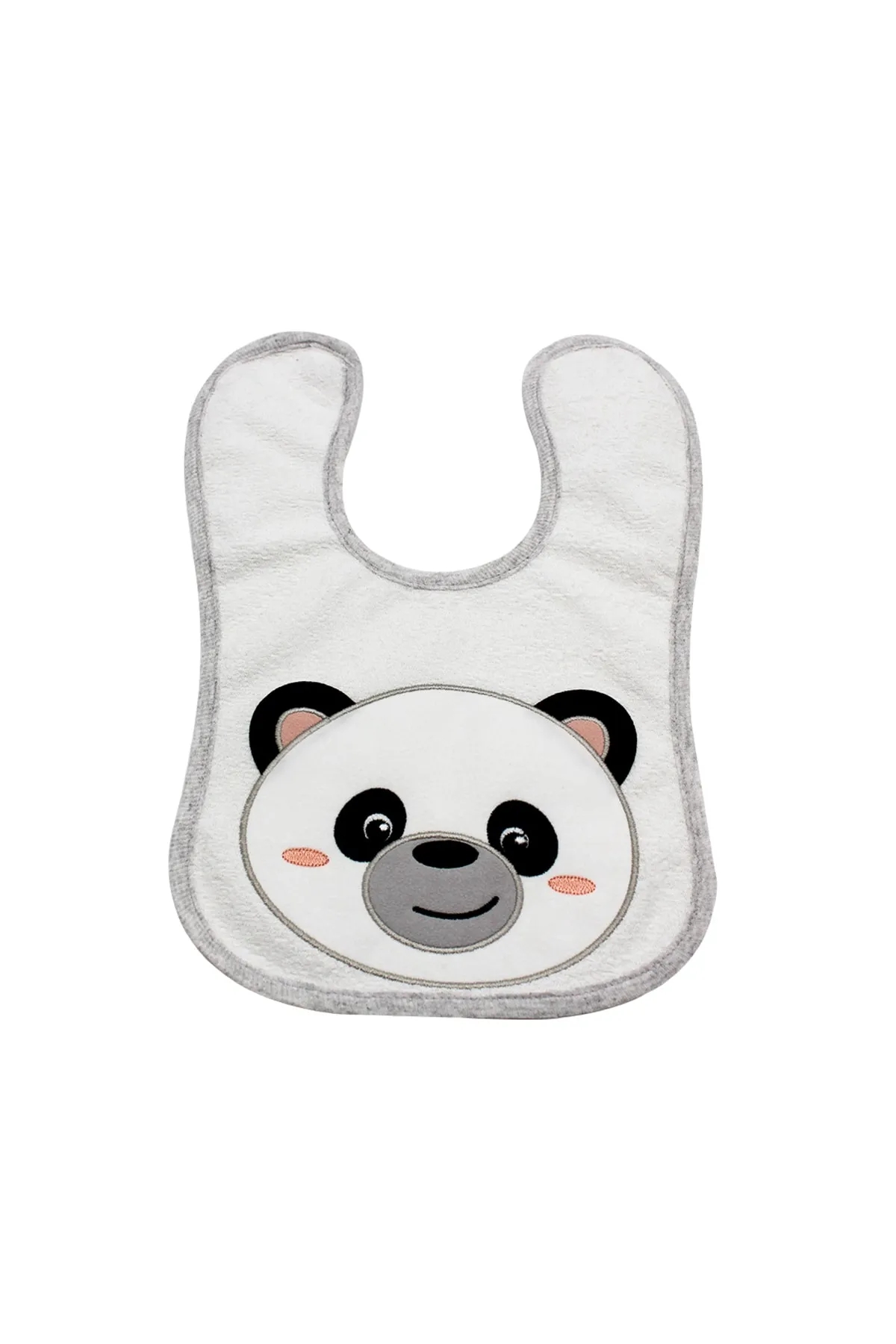 Panda%20Figürlü%20Havlu%20Su%20Geçirmez%20Mama%20Önlüğü