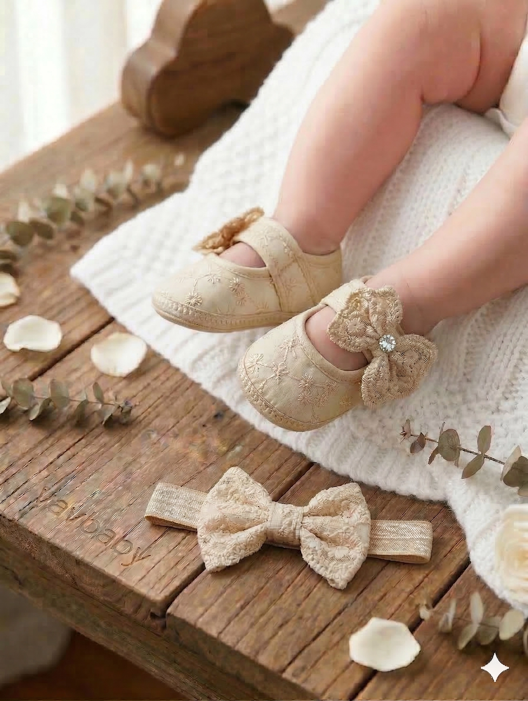VaVbaby%20Kız%20Bebek%20Fiyonklu%20Yenidoğan%20Bebek%20Ayakkabısı%20-%20Mevlüt%20Ayakkabısı%20Bej