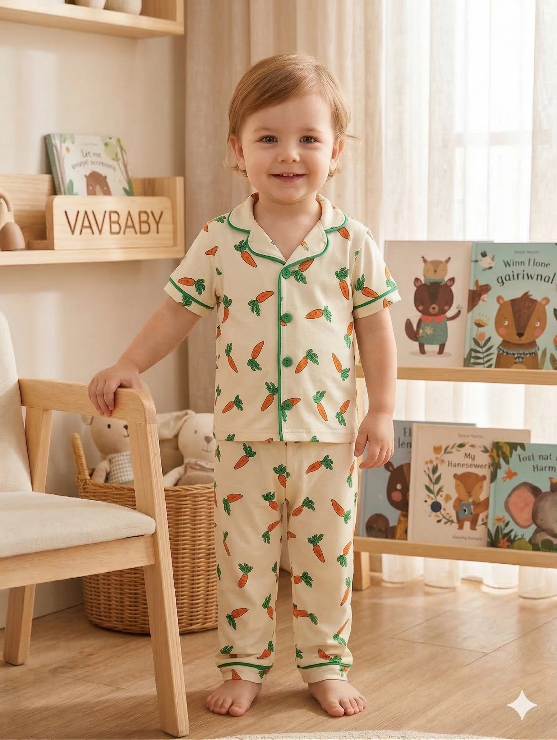 Kız%20Çocuk%20Pamuklu%20Kruvaze%20Yaka%20Önden%20Düğmeli%20Tweety%20Desenli%20Mevsimlik%20Alt%20Üst%20Pijama%20Takım%20(Ekru)