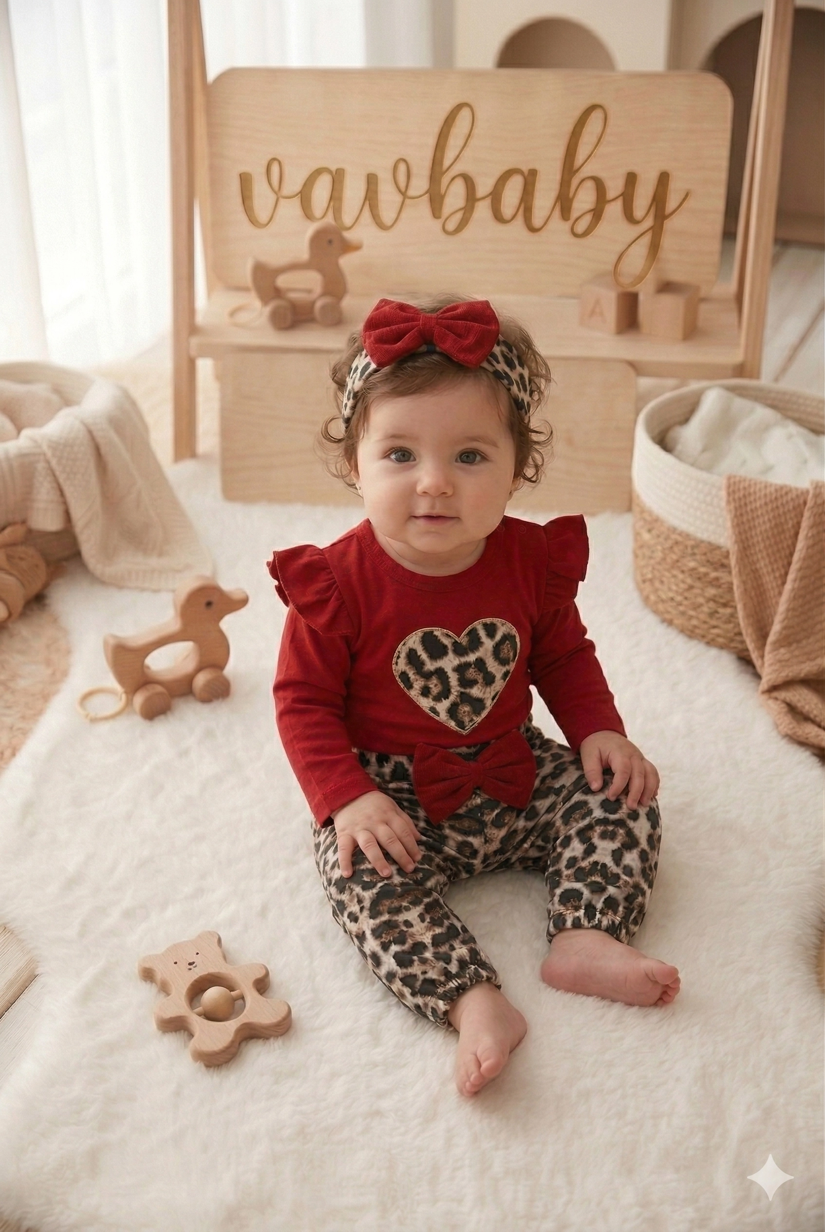 Kız%20Bebek%20Leopar%20Desenli%20ÇıtÇıt%20Zıbın%20Model%20Kalp%20Figürlü%20Bandanalı%203’lü%20Takımı