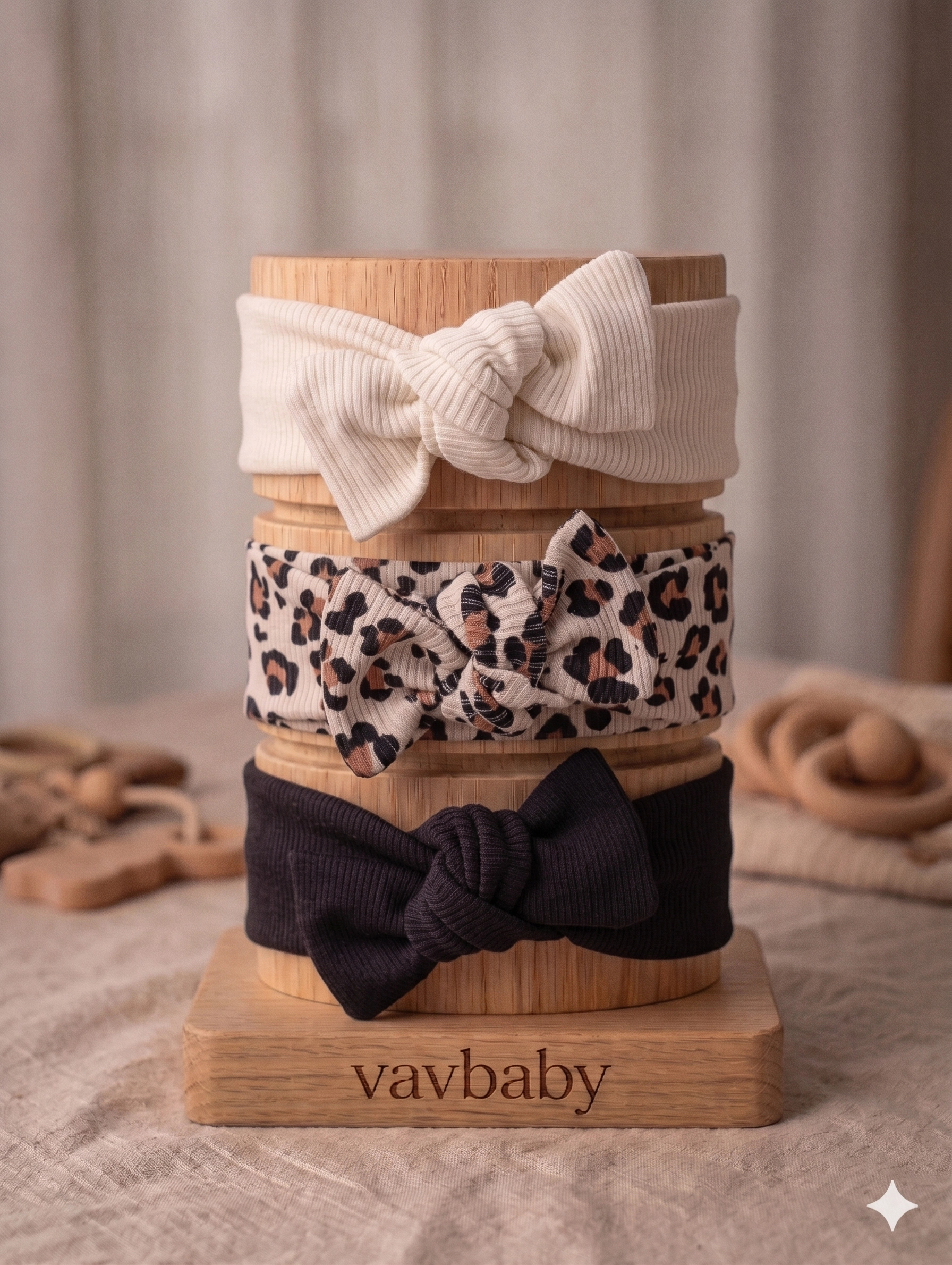 Kız%20Bebek%203’lü%20Ribana%20Fiyonklu%20Bandana%20Seti%20-%20Leopar