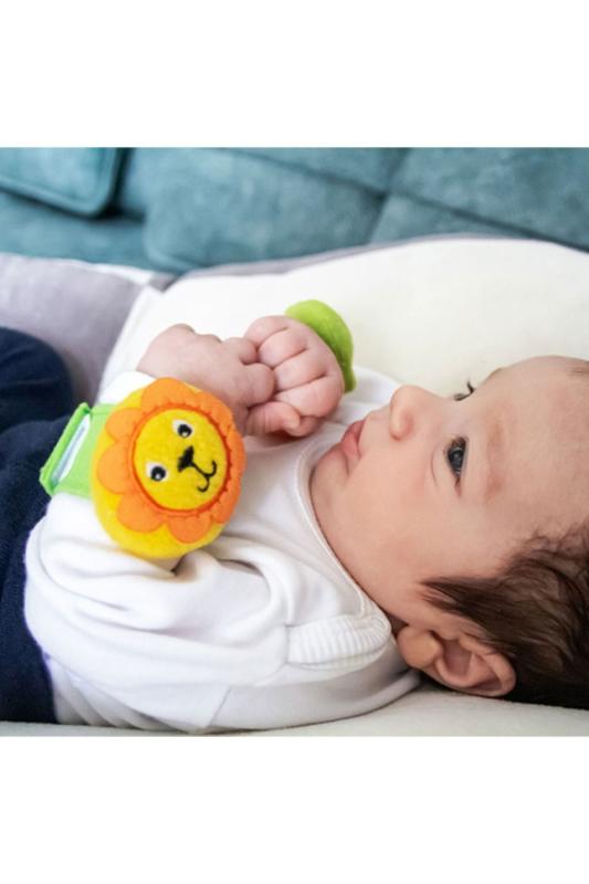 Babyjem%20Çıngıraklı%20Çorap%20ve%20Bileklik%20Karışık%20Desen