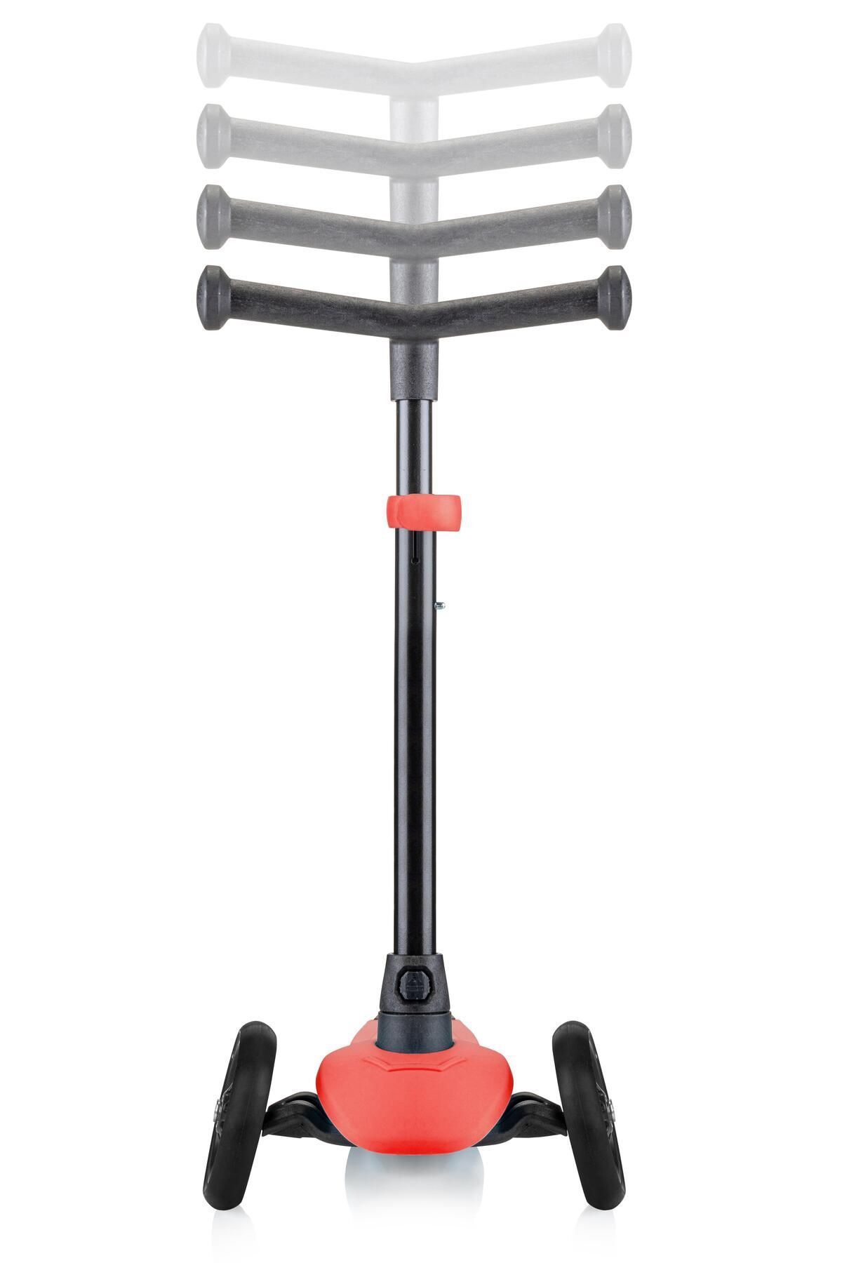 VaVbaby%203%20Tekerli%20Yükseklik%20Ayarlı%20Ziply%20Scooter%20Kırmızı