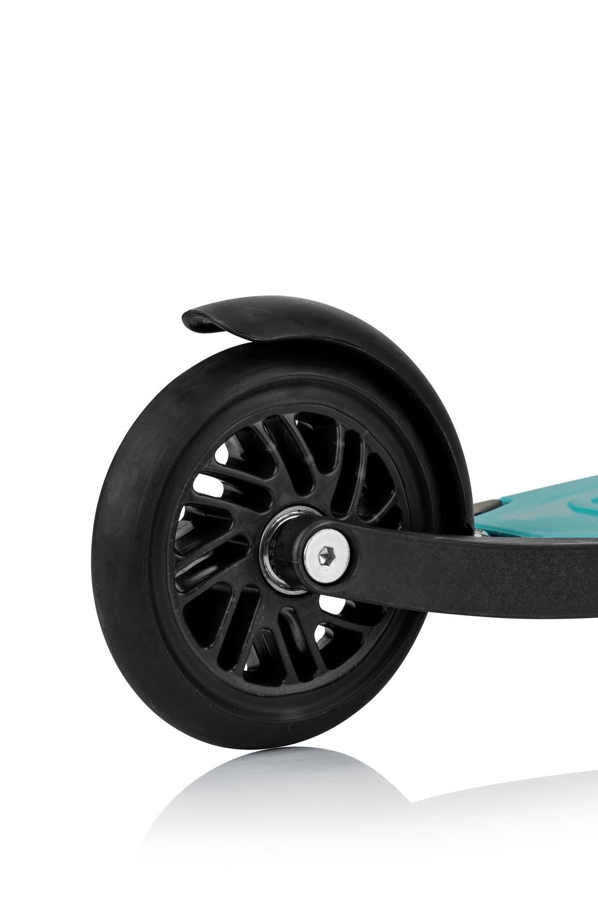 VaVbaby%203%20Tekerli%20Yükseklik%20Ayarlı%20Ziply%20Scooter%20Yeşil