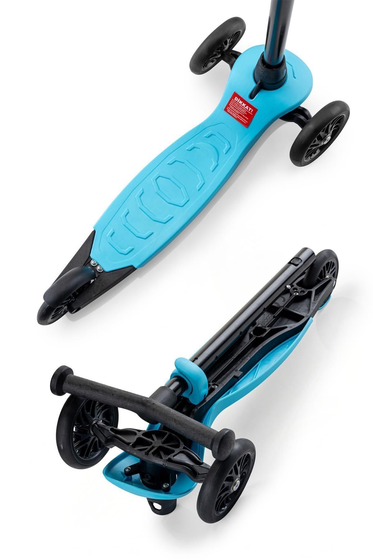 VaVbaby%203%20Tekerli%20Yükseklik%20Ayarlı%20Ziply%20Scooter%20Mavi