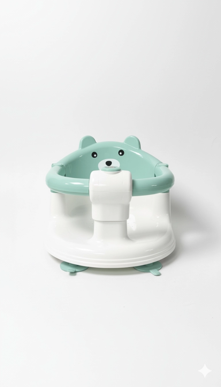VaVbaby%20Önden%20Açılır%20Bebek%20Banyo%20&%20Bebek%20Mama%20Oturağı%20Mint%20Yeşili