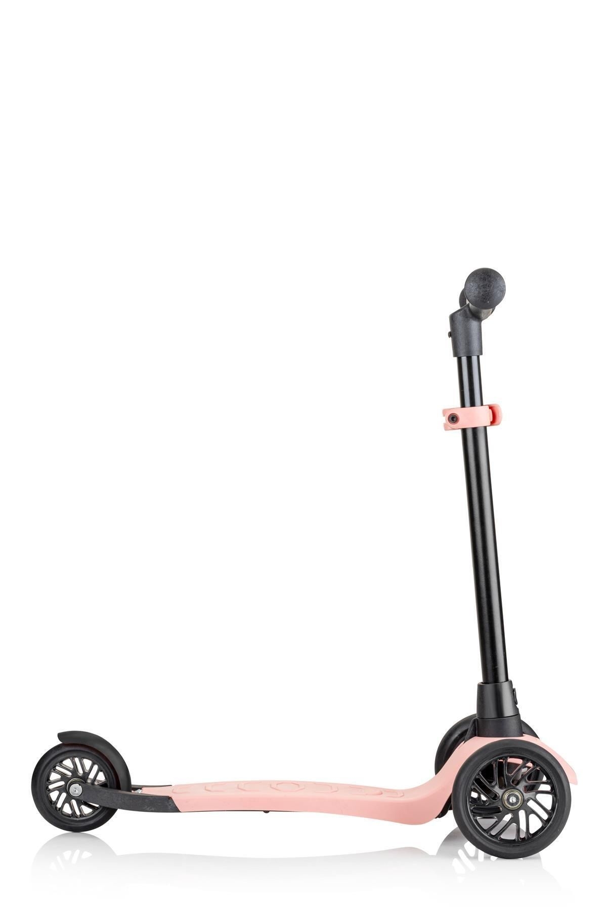 VaVbaby%203%20Tekerli%20Yükseklik%20Ayarlı%20Ziply%20Scooter%20Pembe