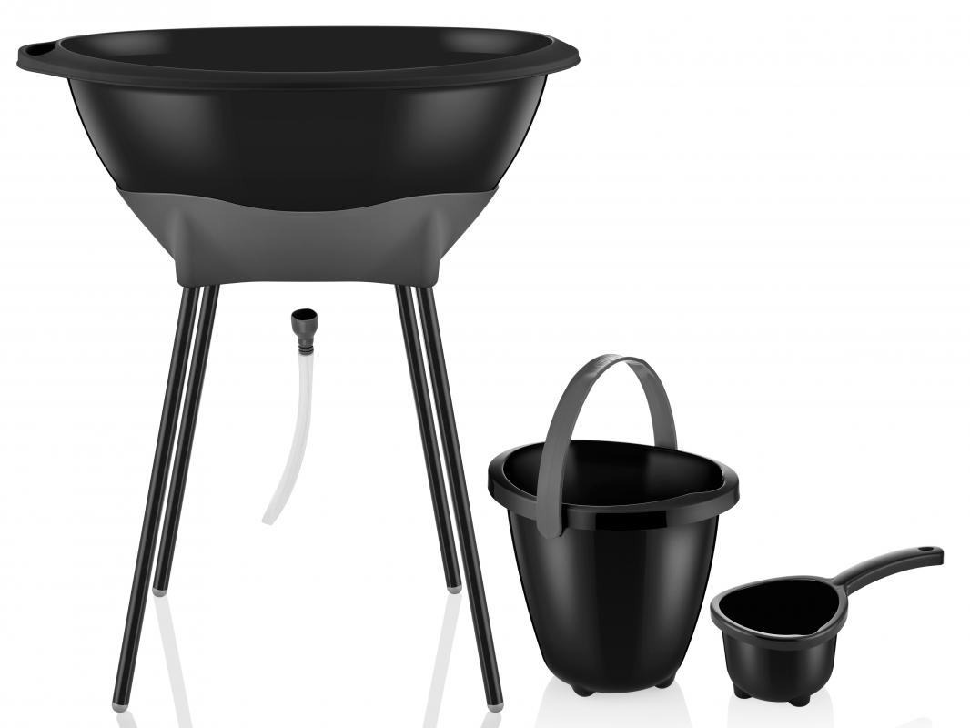 Babyjem%20Elegant%20Küvet%20Seti%20Siyah