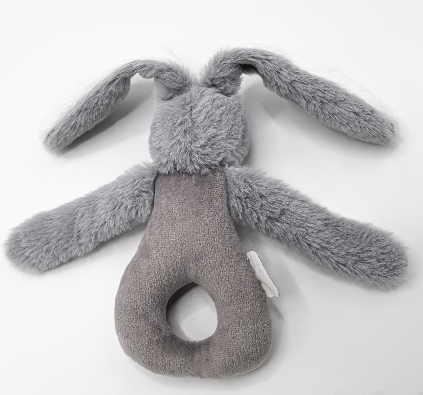 Babyjem%20Tutmalı%20Peluş%20Mini%20Tavşan%20Gri%20