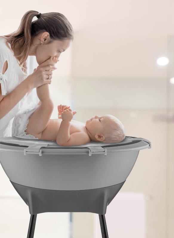 Babyjem%20Elegant%20Küvet%20Seti%20Gri