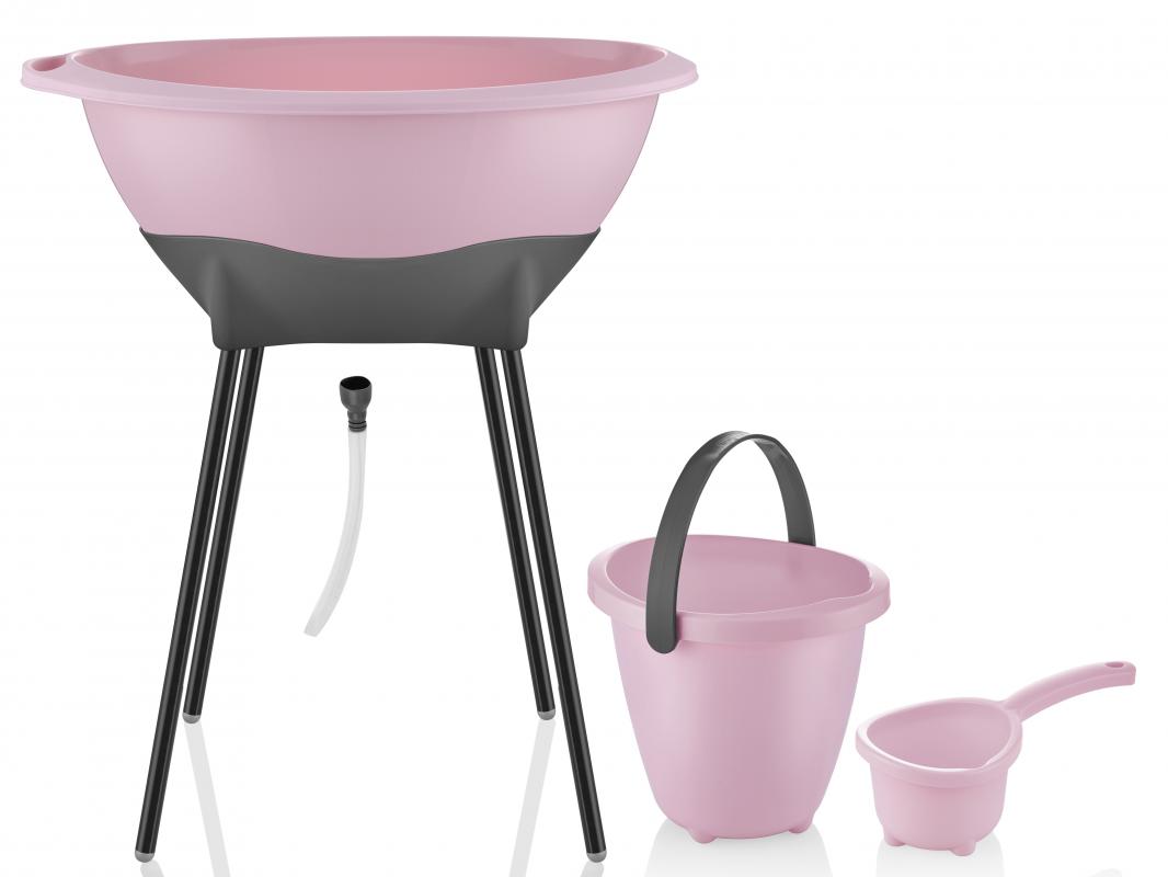 Babyjem%20Elegant%20Küvet%20Seti%20Pembe