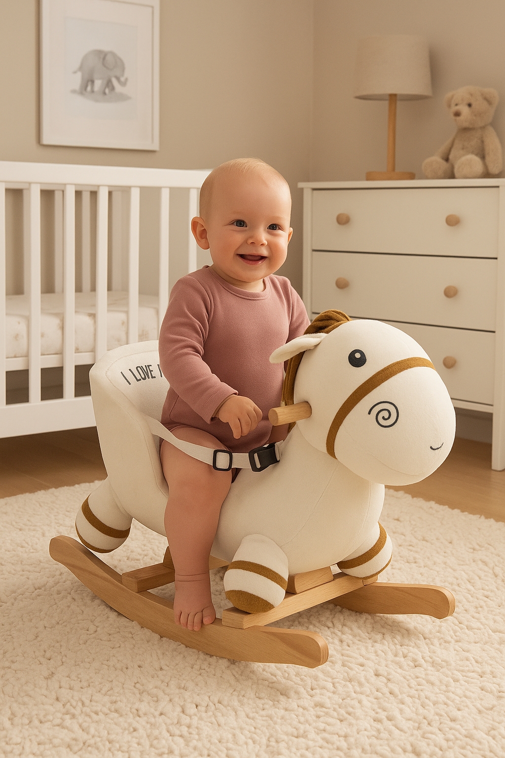 VaVbaby%20Sallanan%20At%20Ahşap%20Peluş%20Yumuşak%20-%20Eşek%20Krem