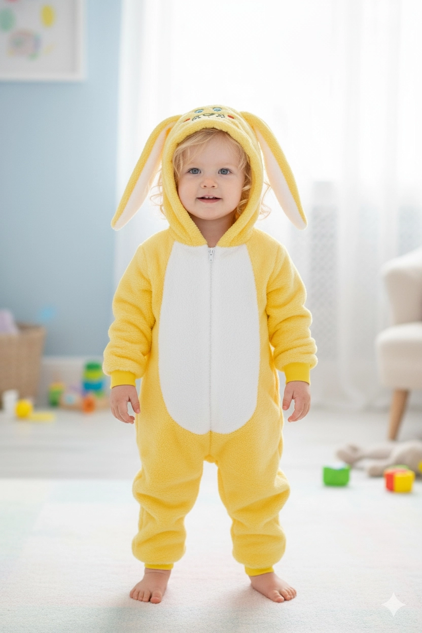 Welsoft%20Unisex%20Fermuarlı%20Peluş%20Kışlık%20Bebek%20Uyku%20Tulumu%20Çocuk%20Tulumu%20ve%20Kostümü%20Tavşan