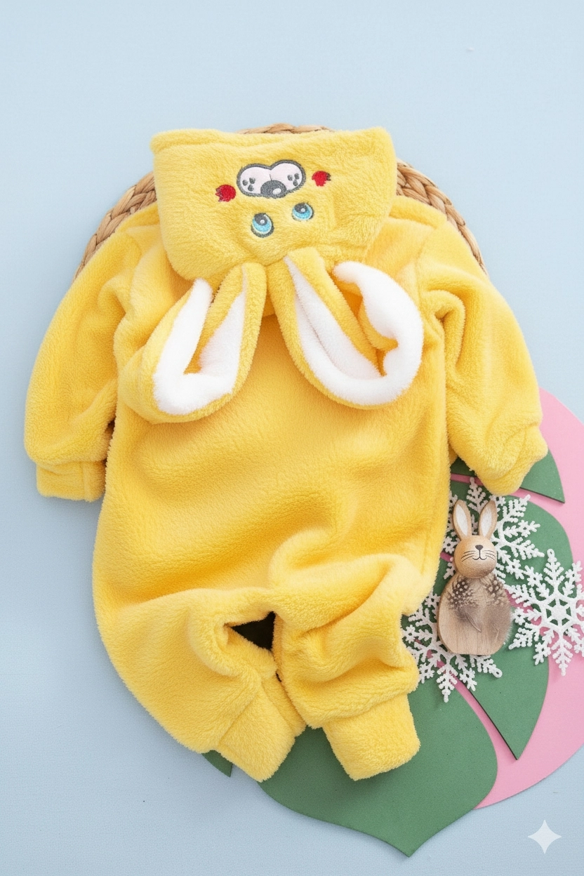 Welsoft%20Unisex%20Fermuarlı%20Peluş%20Kışlık%20Bebek%20Uyku%20Tulumu%20Çocuk%20Tulumu%20ve%20Kostümü%20Tavşan