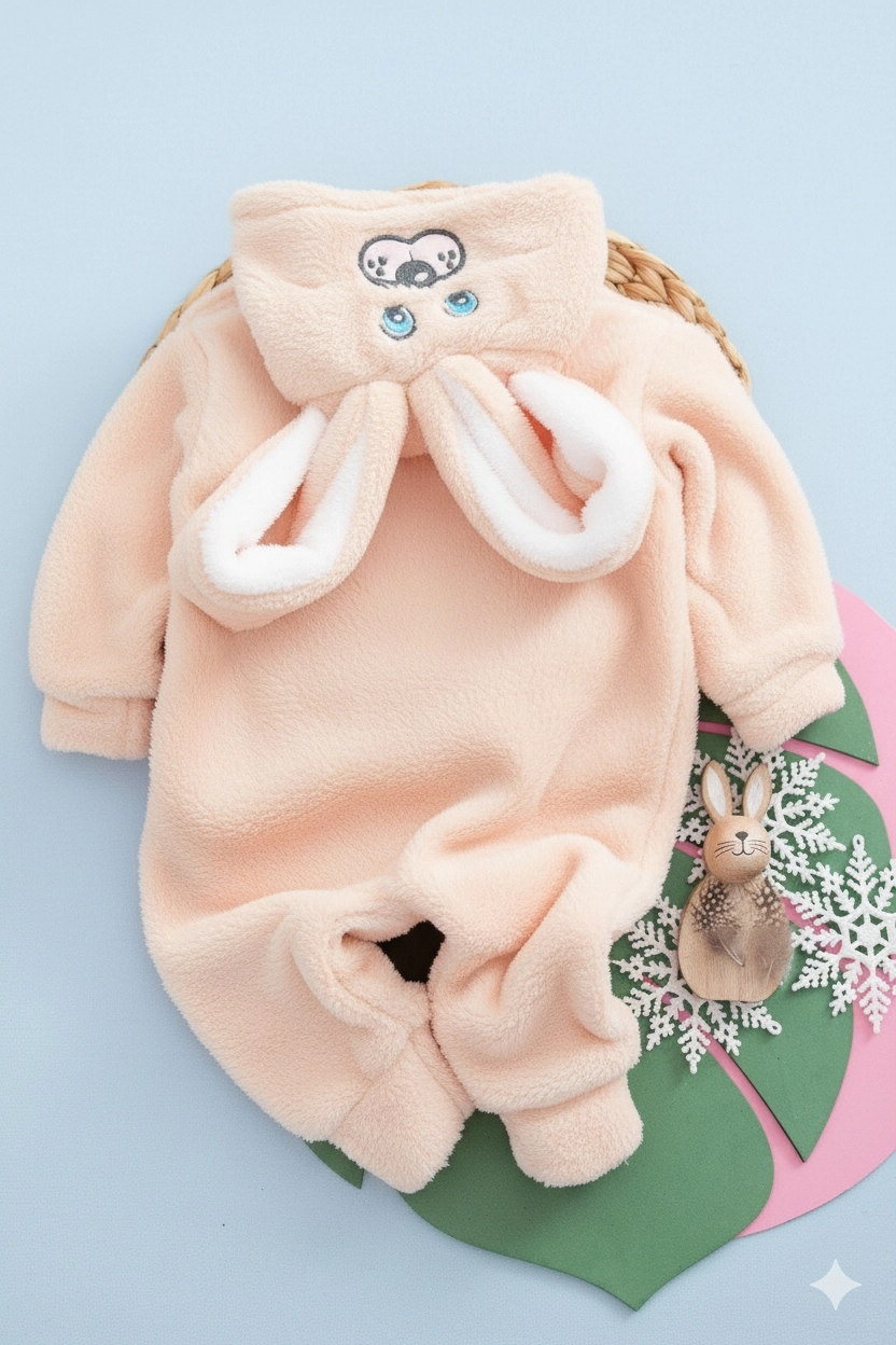 Welsoft%20Unisex%20Fermuarlı%20Peluş%20Kışlık%20Bebek%20Uyku%20Tulumu%20Çocuk%20Tulumu%20ve%20Kostümü%20Tavşan