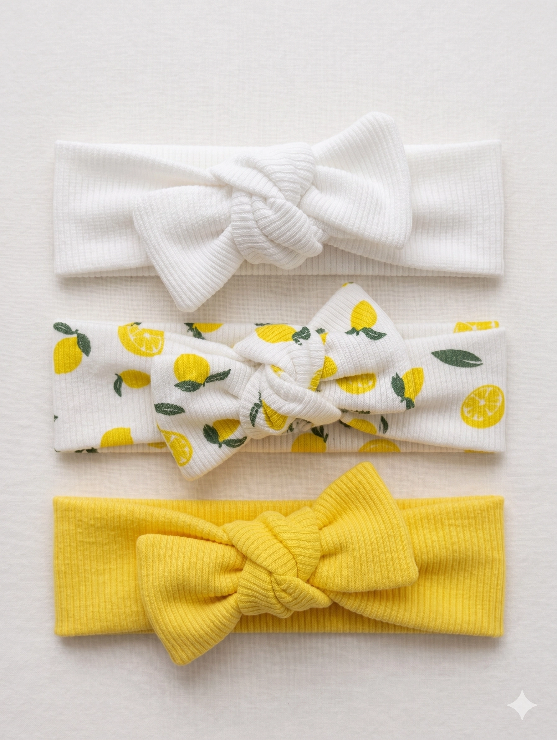 Kız%20Bebek%203’lü%20Ribana%20Fiyonklu%20Bandana%20Seti%20-%20Sarı