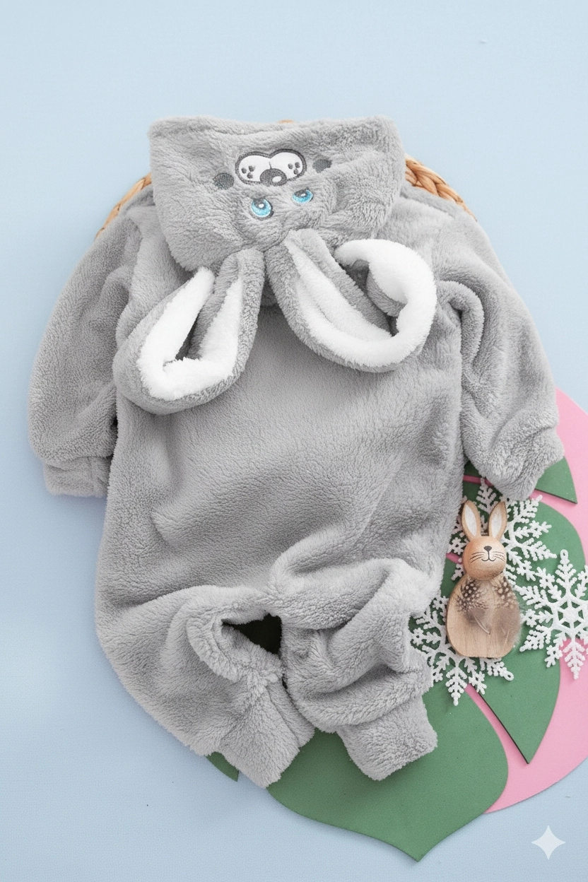 Welsoft%20Unisex%20Fermuarlı%20Peluş%20Kışlık%20Bebek%20Uyku%20Tulumu%20Çocuk%20Tulumu%20ve%20Kostümü%20Tavşan