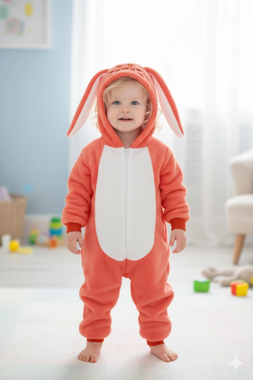 Welsoft%20Unisex%20Fermuarlı%20Peluş%20Kışlık%20Bebek%20Uyku%20Tulumu%20Çocuk%20Tulumu%20ve%20Kostümü%20Tavşan