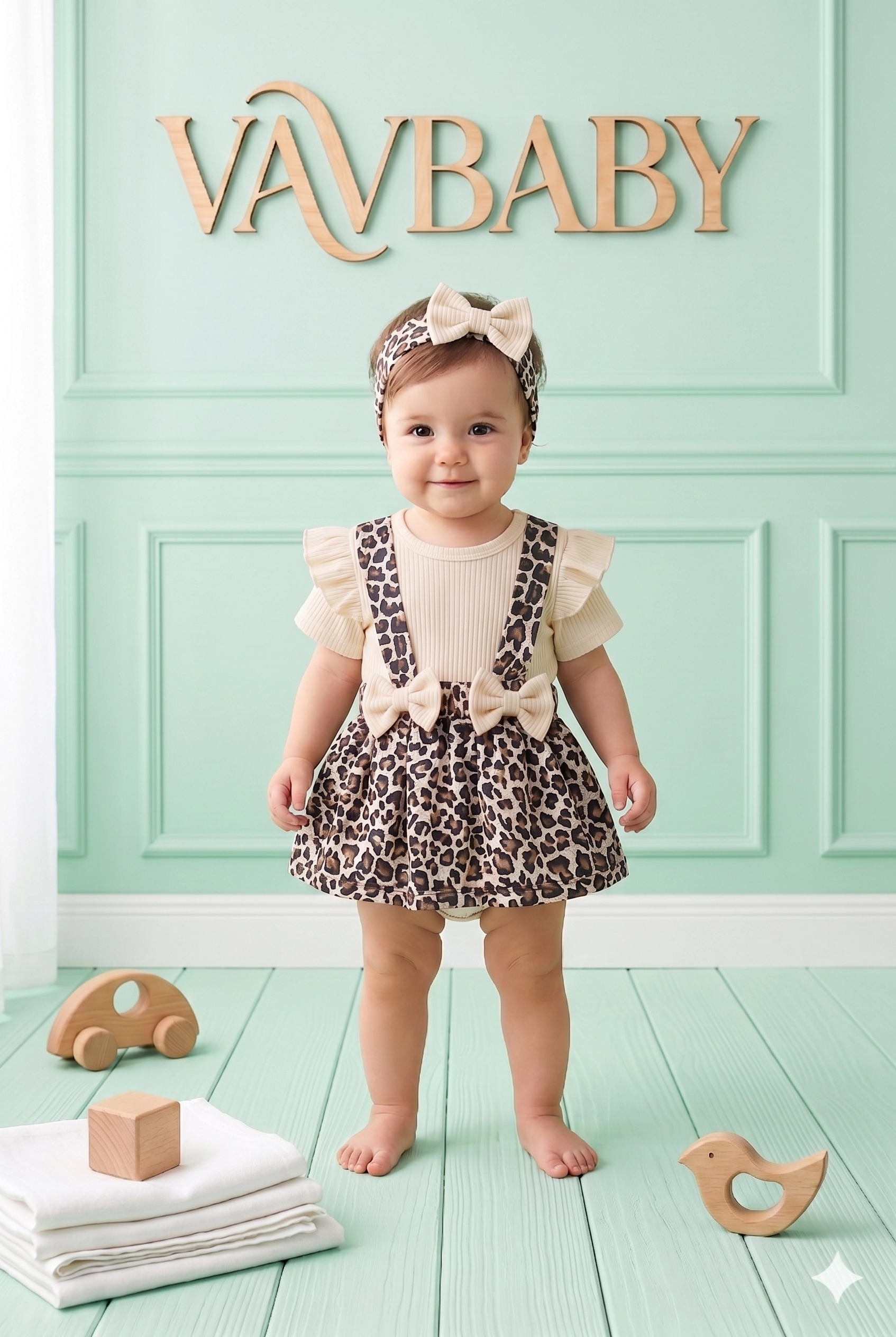 Kız%20Bebek%20Leopar%20Desenli%20Bandanalı%20Kısa%20Kollu%20Askılı%20Jile%20Elbise%20ve%20Çıt%20Çıt%20Body%20Takımı%20-%20Somon