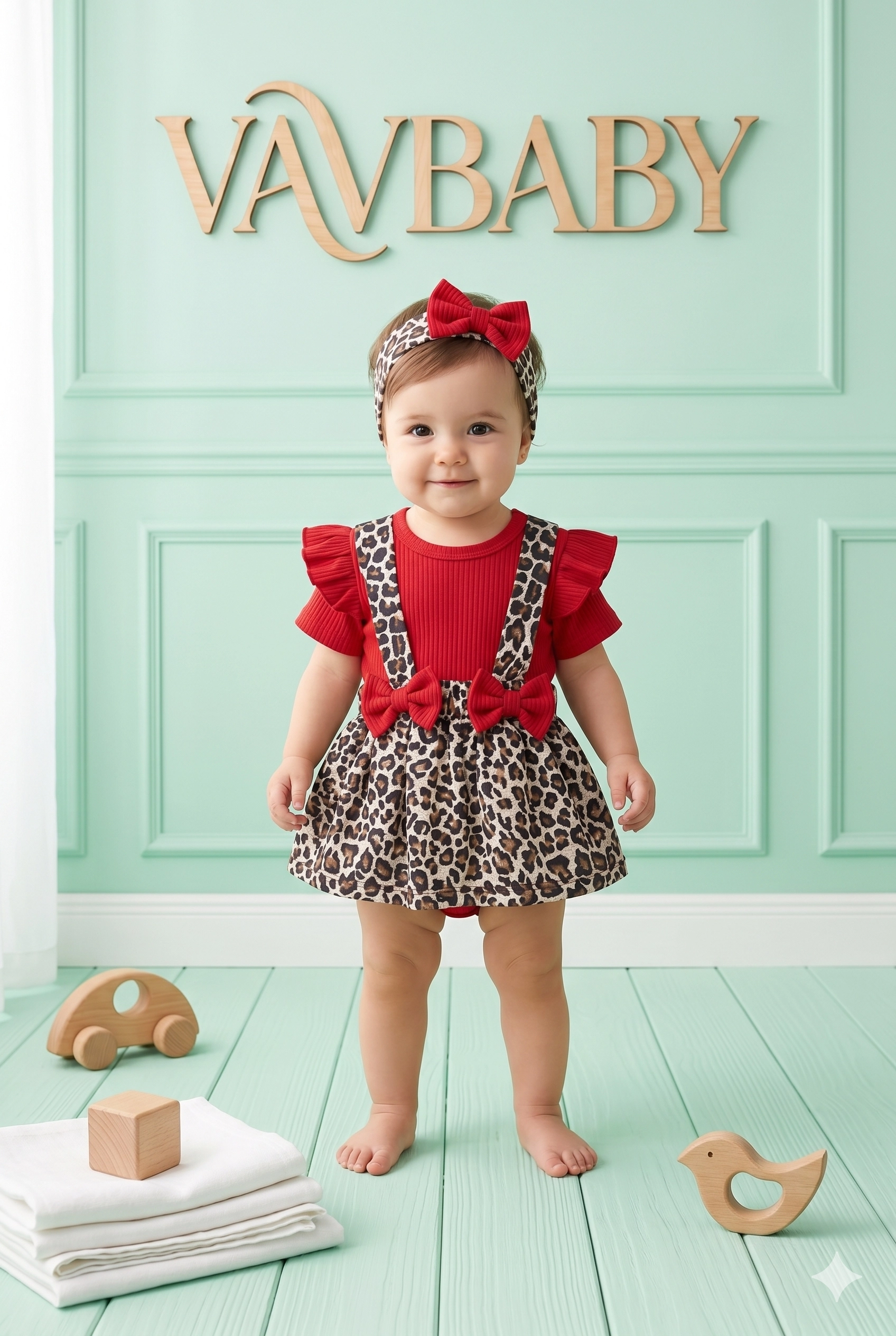 Kız%20Bebek%20Leopar%20Desenli%20Bandanalı%20Kısa%20Kollu%20Askılı%20Jile%20Elbise%20ve%20Çıt%20Çıt%20Body%20Takımı%20-%20Kırmızı