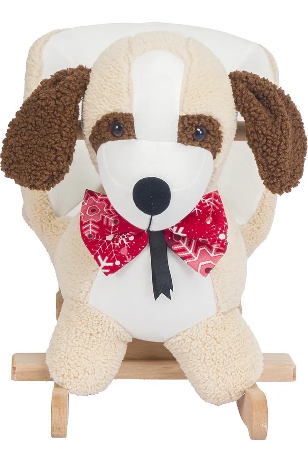 VaVbaby%20Sallanan%20At%20Ahşap%20Peluş%20Yumuşak%20-%20Köpek%20Latte