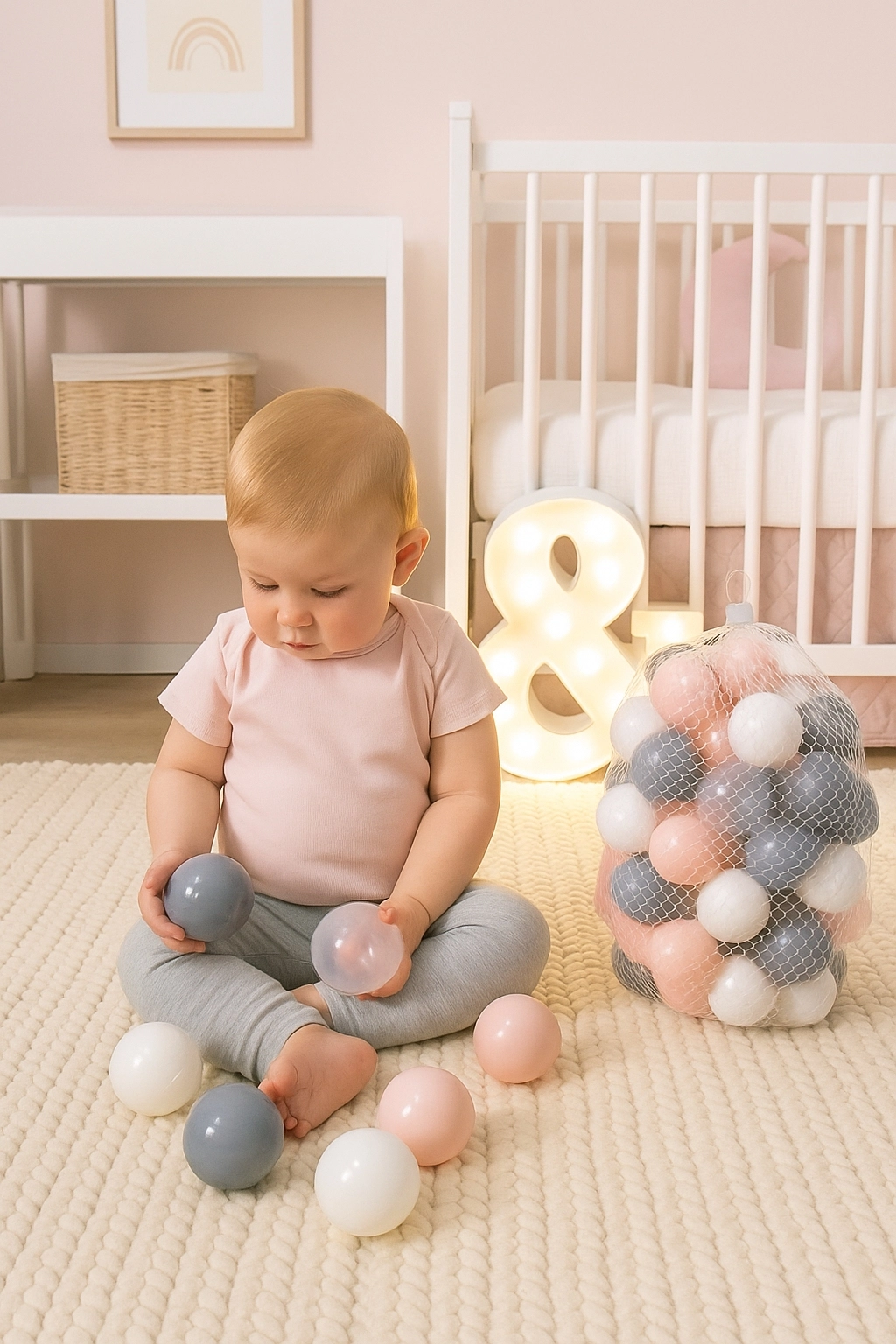 Oyun%20Havuz%20Topu%20Şişme%20Oyun%20Havuz%20Topları%206%20Cm%2050%20Adet%20Pembe-Silver
