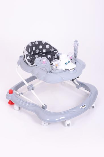 VavBaby BeriBeri Stoperli Müzikli Yürüteç Gri