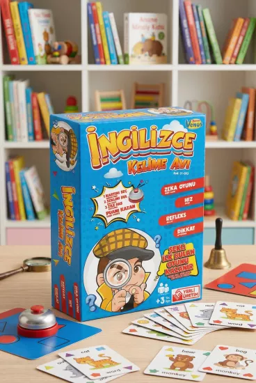 İngilizce Kelime Avı Zeka ve Refleks Oyunu