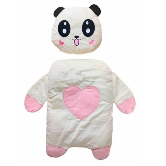 VaVbaby Pofuduk Pembe Panda Alt Açma Seti