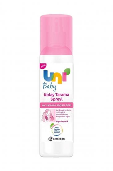 Uni Baby Zor Taranan Saçlara Özel Kolay Saç Tarama Spreyi 200ml