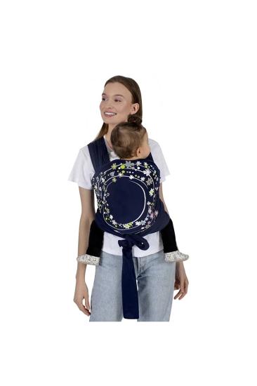 Sevi Bebe Bebek Taşıma Şalı Sling Lacivert