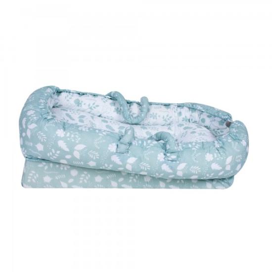 Sevi Bebe Anne Yanı Bebek Reflü Yatağı Yaprak Desenli