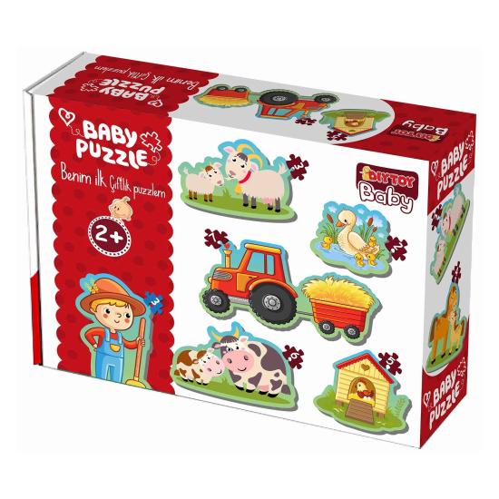 DIYTOY Baby Puzzle Çiftlik