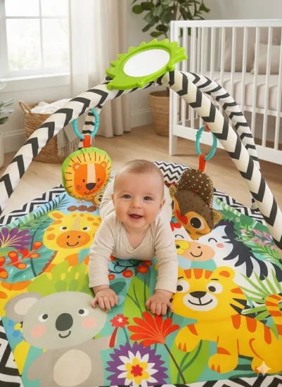 Safari Keşif Dünyası Aktivite Halısı