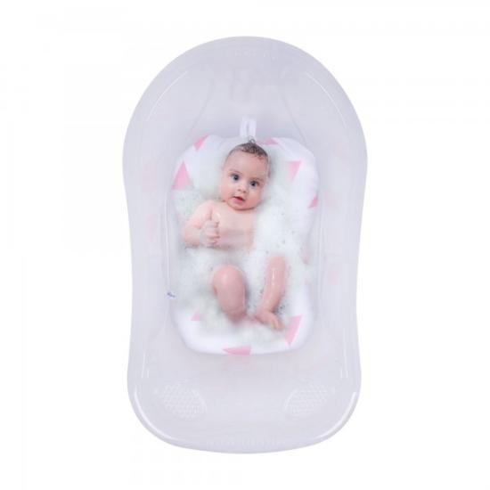 Sevi Bebe Cozy Banyo Minderi Pembe Üçgen
