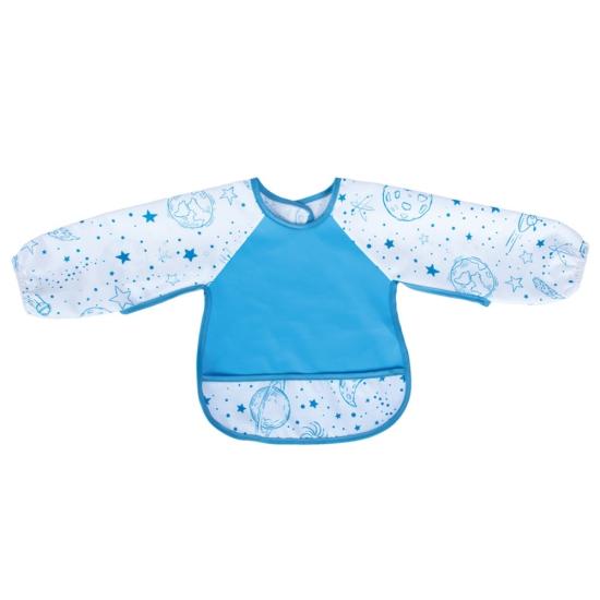 Sevi Bebe Eko Kollu Önlük Mavi 