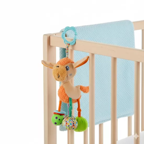 Çok Duyulu Bebek Aktivite Oyuncağı Sevimli Köpek