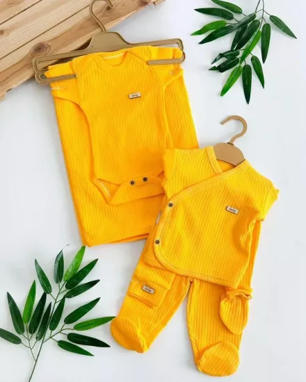 Raporlu 7 Li Zıbın Takımı - Hastane Çıkışı Sarı