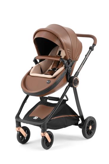 Quard Aura Trio Travel Sistem Bebek Arabası Kahverengi